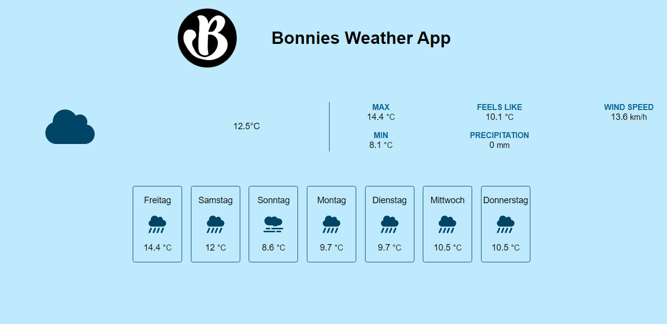 BonniesWeatherApp